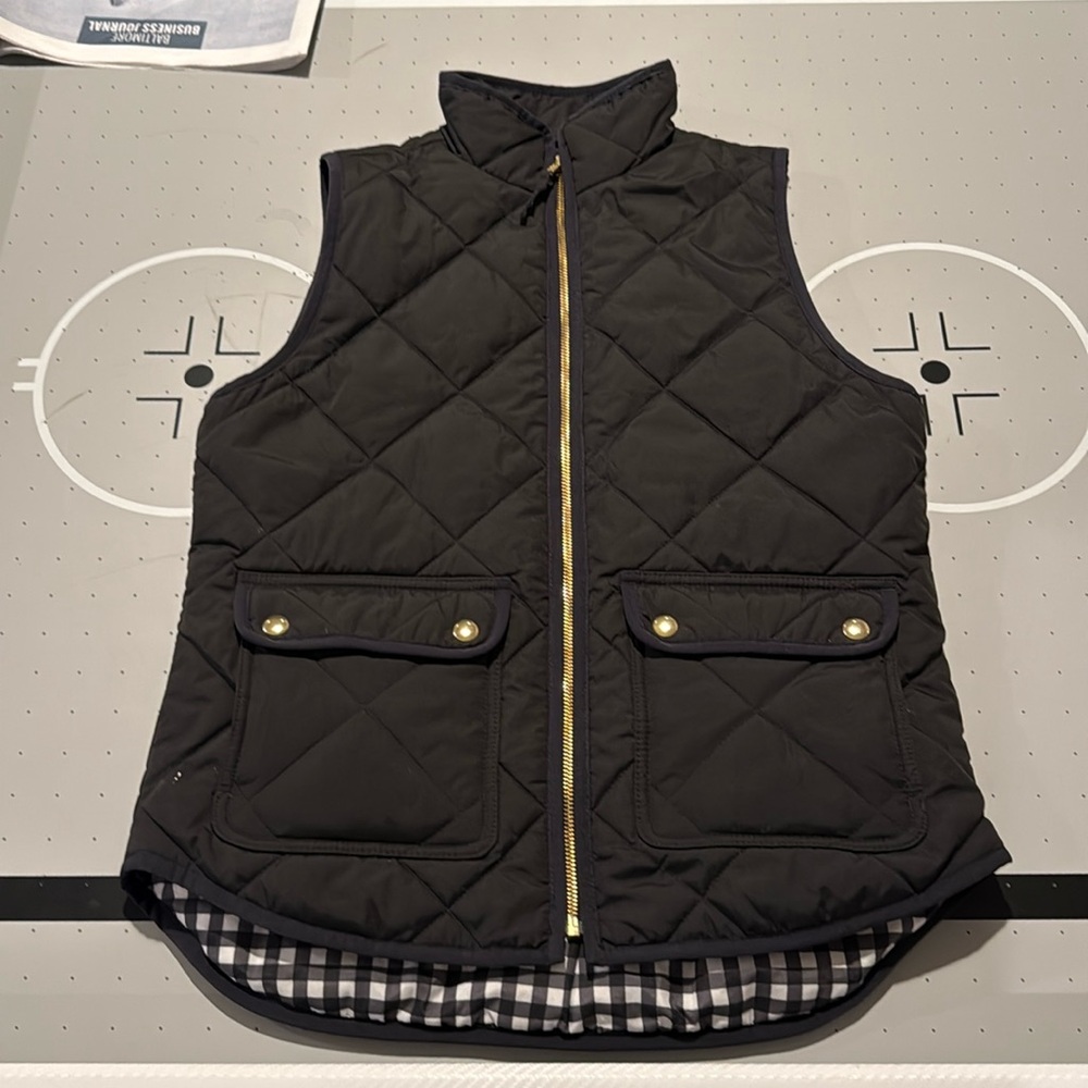 Jcrew womens XS down vest